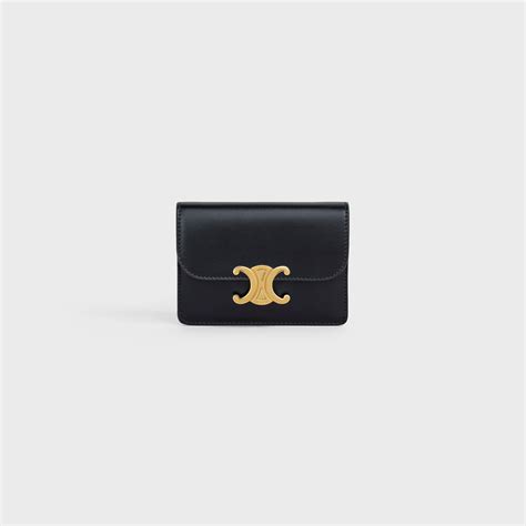 celine frame card holder|celine card holder triomphe.